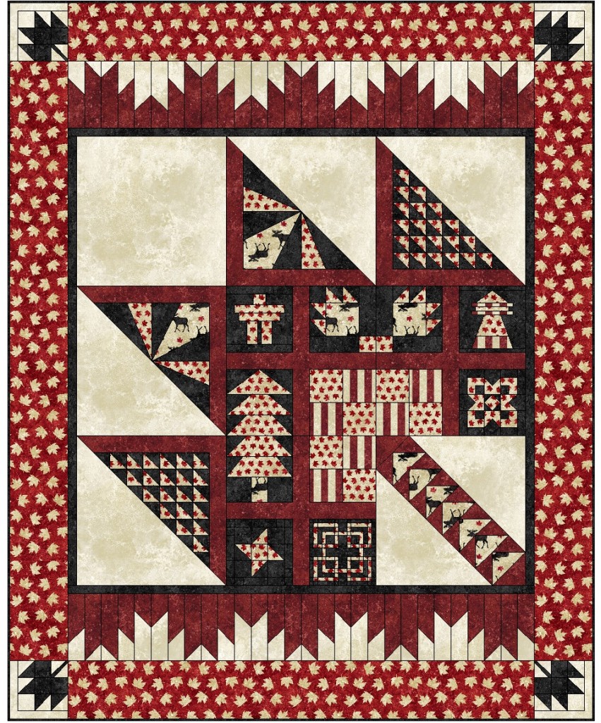 Purely Canadian Quilt Pattern