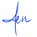 Jen Transparent Signature