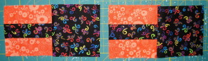 Sew two pairs together