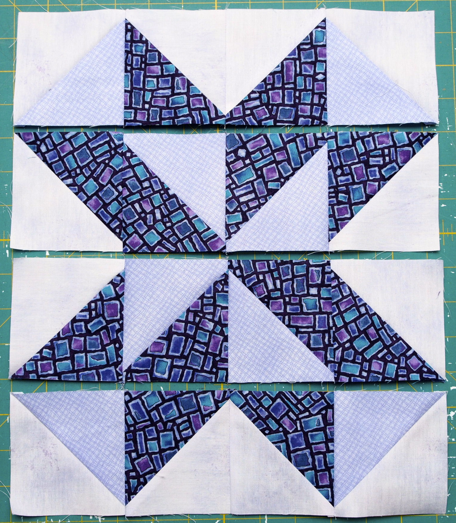 How To Make A Star Puzzle Quilt Block Quilts By Jen