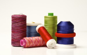 A variety of 40 weight threads