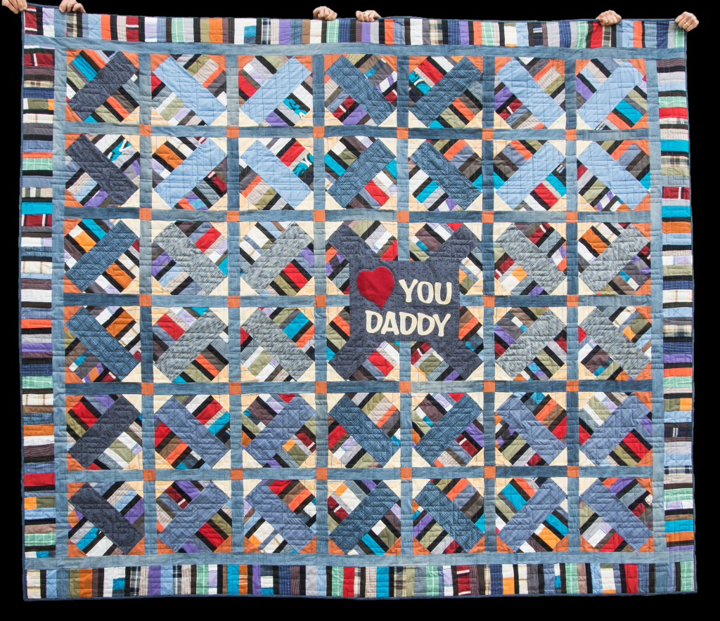 Memory Quilt For Daddy