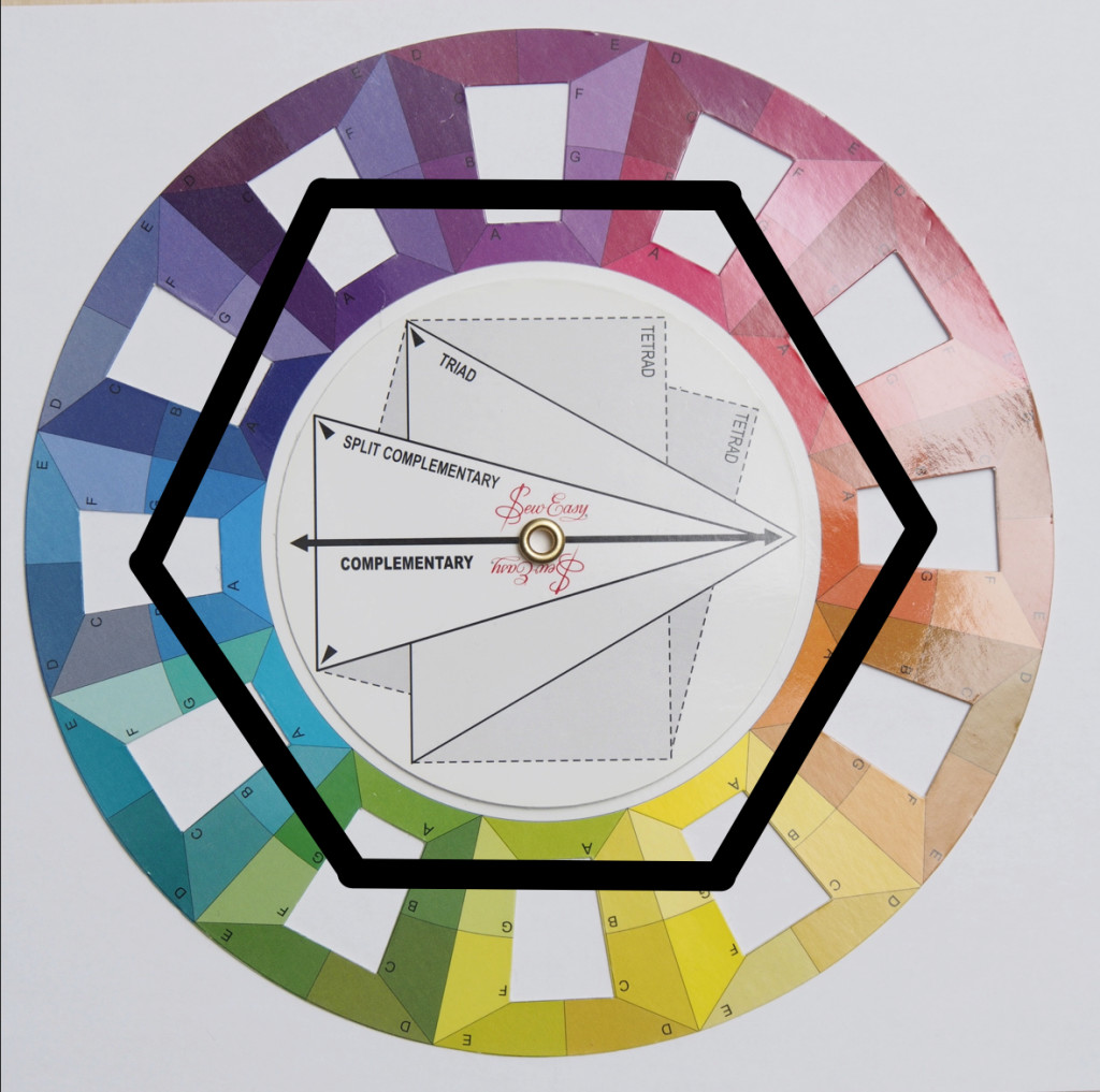 Hextadic Colour Schemes - The Hexagon