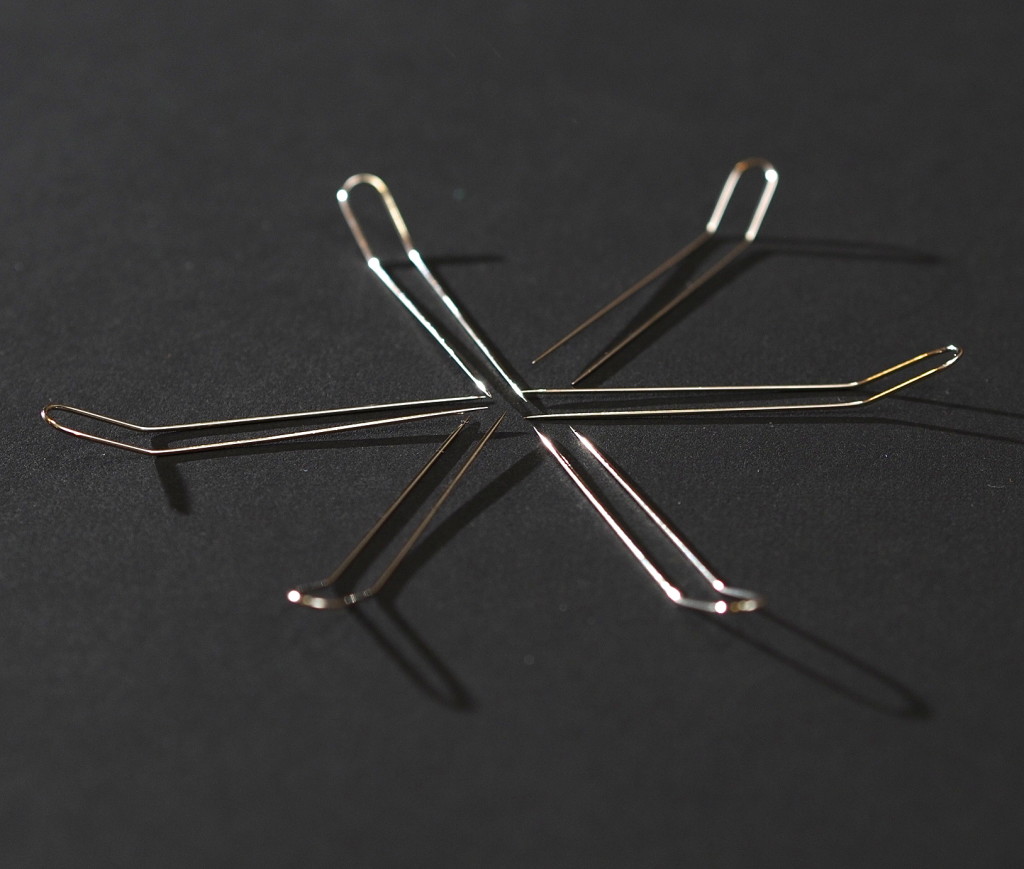 Fork Pins for pinning seams