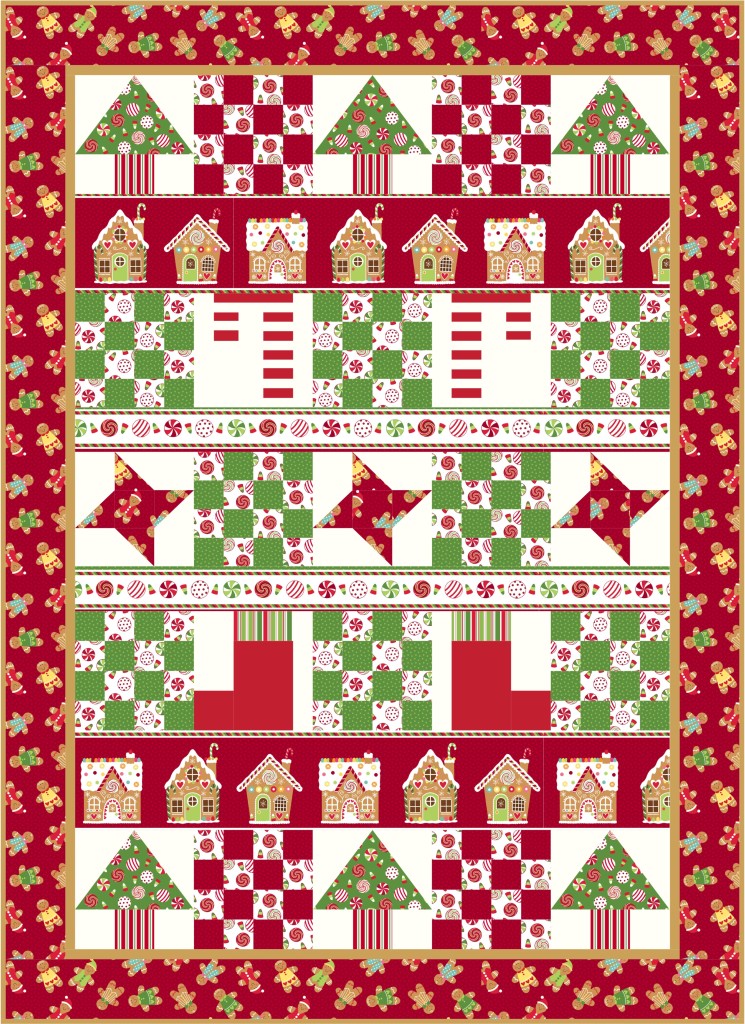 Peppermint Candy Christmas Quilt Pattern Download Quilts By Jen