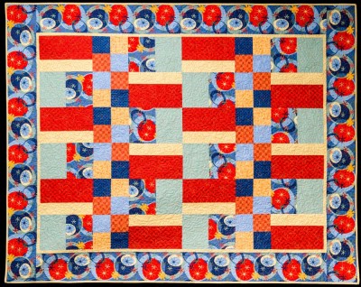 A beginner patchwork quilt pattern
