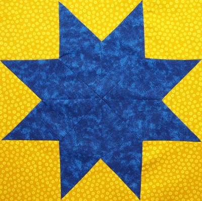 an eight pointed star