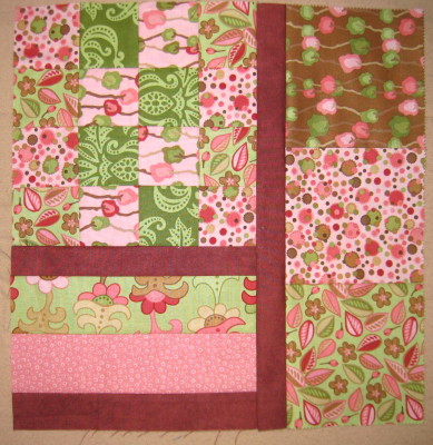 one large quilt block