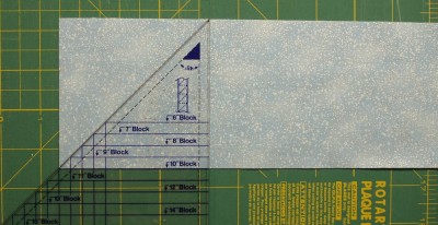cut a square with the ruler