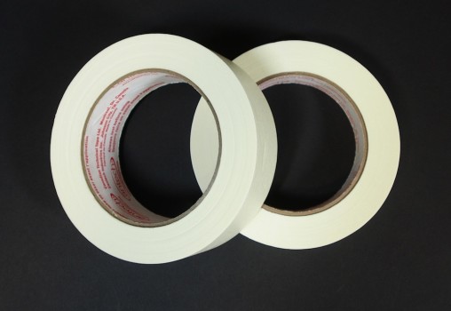 two rolls of masking tape
