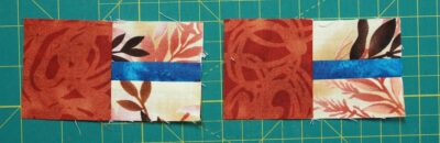 Small art quilts with square units