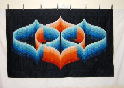 completed bargello design