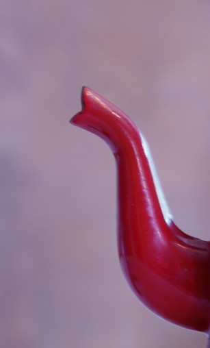 spout of a kettle