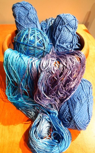 A bowl of yarn