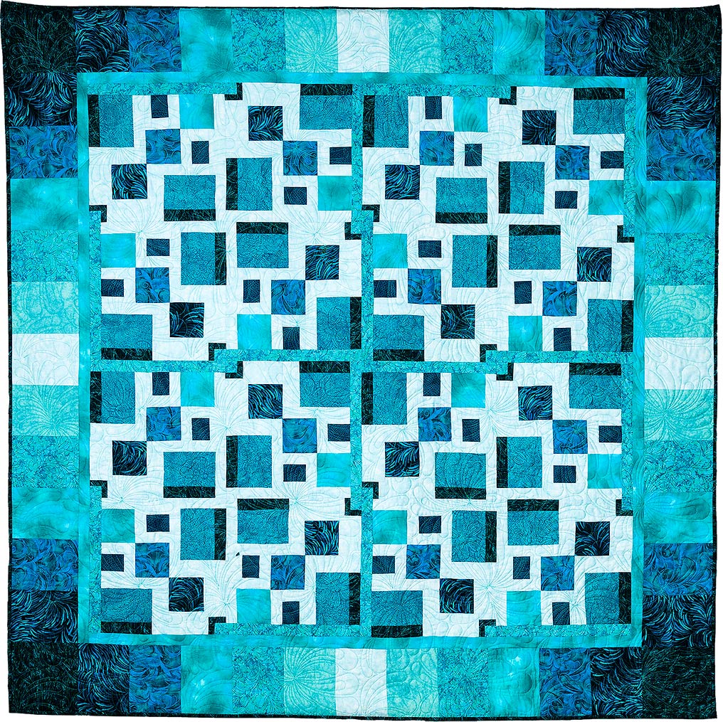 Square Dance Modern Quilt Pattern Download Quilts By Jen