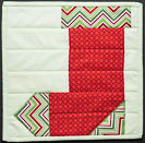 Stocking Quilted Trivet