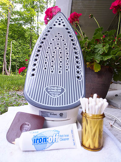 New Notion: Dritz Iron-Off Hot Iron Cleaner 