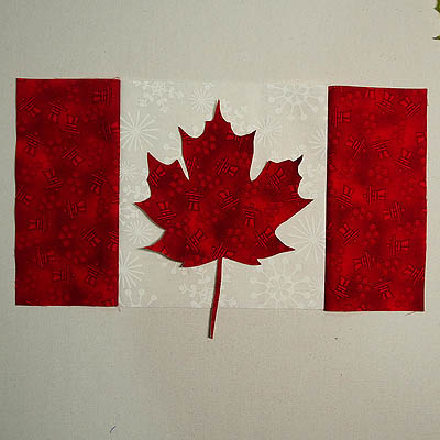 Red, white and a maple leaf