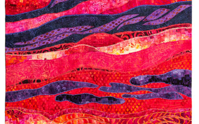 Oro Sunrise Art Quilt