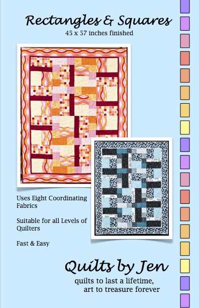 Beginner's Quilt Pattern - Rectangles and Squares