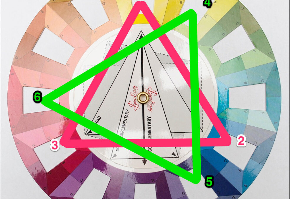 The Double Triadic Colour Scheme