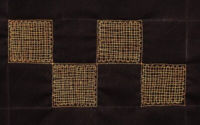 Burlap: A Free Motion Quilting Motif