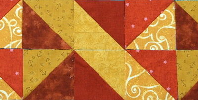 Border Designs Made With Half Square Triangles – Part 2