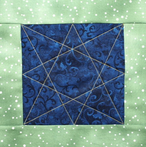 Eight Pointed Star A Continuous Line Quilting Motif Quilts By Jen