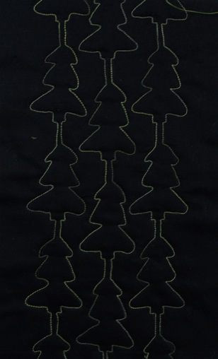 Ribbon Of Trees – A Free Motion Quilting Motif