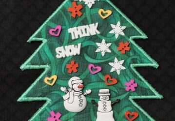 Stitch Along Sunday – December Week 2 – O Christmas Tree