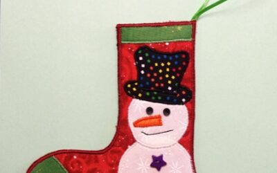 Stitch Along Sunday – December Week 3 – A Mini Stocking