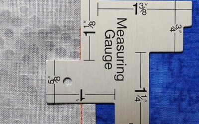 The Measuring Gauge From Dritz Quilting