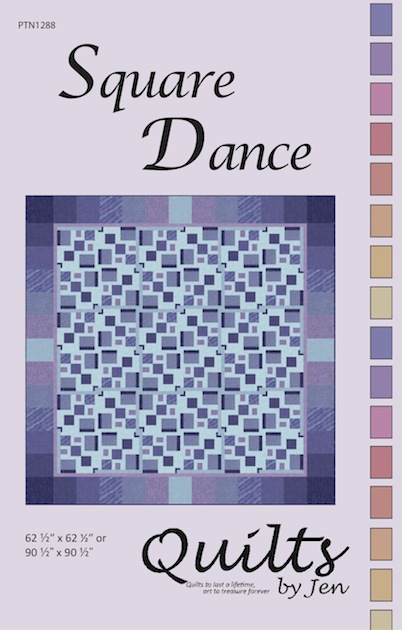Cover of Modern Quilt Pattern Square Dance