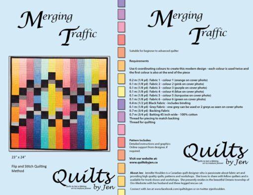 Merging Traffic Pattern Cover with fabric requirements