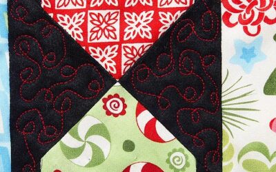 Free Motion Loops – Quilting The Hatchet Template Table Runner