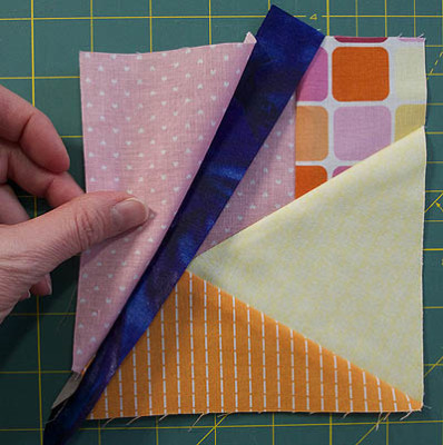 Adding Contrast To The Scrap Crazy Blocks | Quilts By Jen