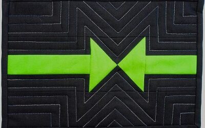 Follow The Arrow – Mug Rug #13