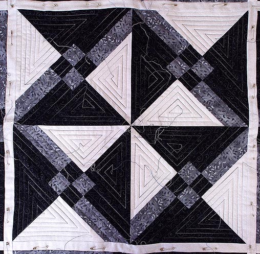 Quilting the Granny’s Choice Quilt