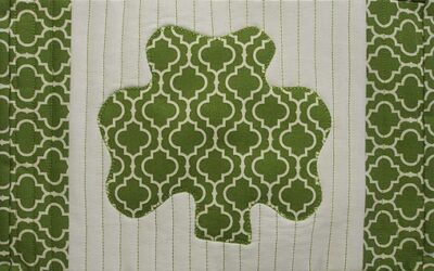 Shamrock Flag – Mug Rug #10