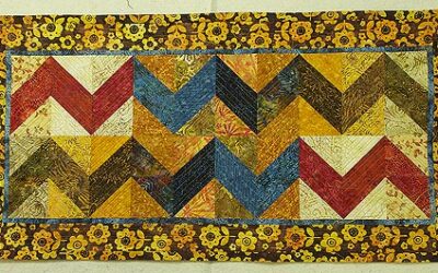 Quilting The ZigZag Runner