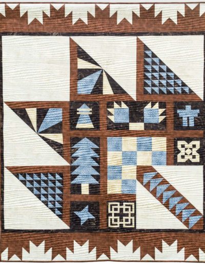 Purely Canadian art quilt