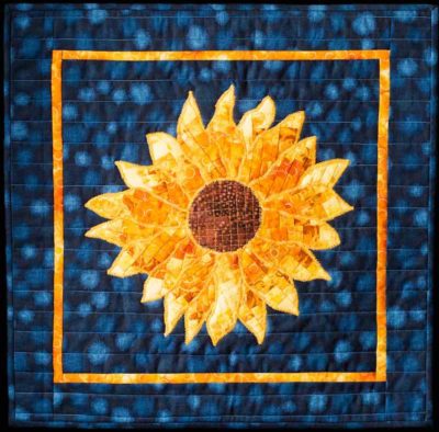Online Mini-Bargello Sunflower Workshop @ Zoom