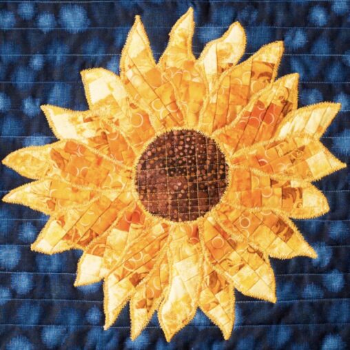 Mini Bargello Sunflower Quilt Public Enrolment Workshop