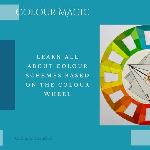 Learn all about colour schemes based on the colour wheel