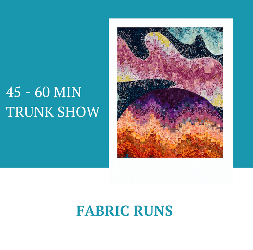 Create Fabric Runs Fearlessly Virtual Trunkshow | Quilts By Jen